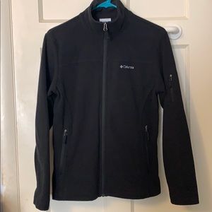 Black Columbia Fleece Jacket - S